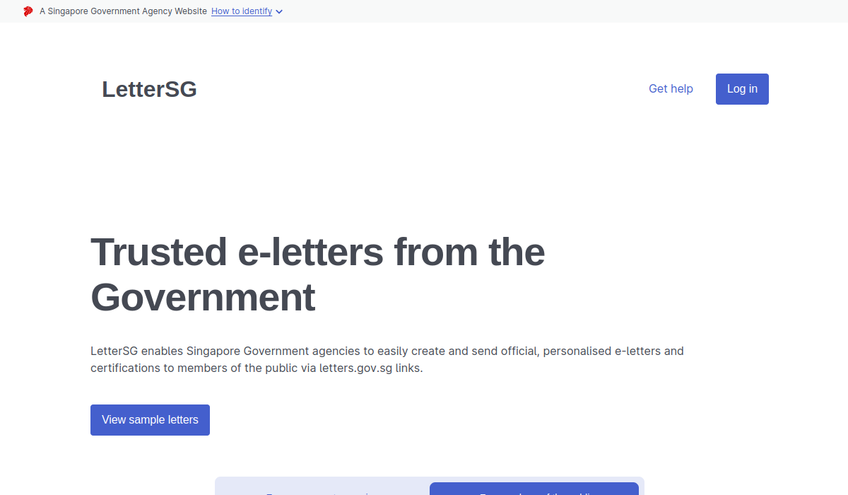 LetterSG interface preview